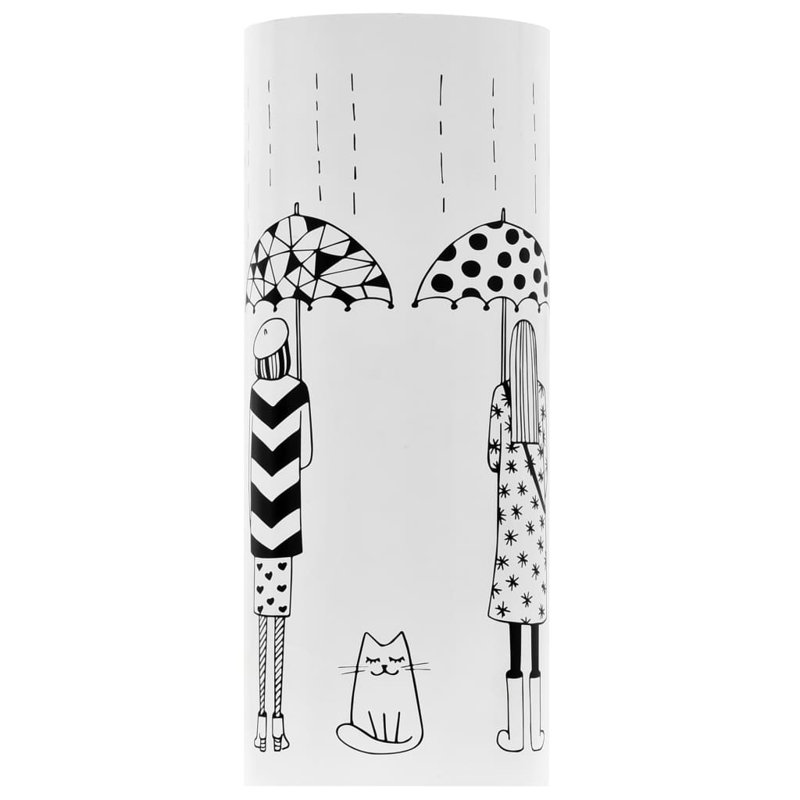 Umbrella Stand Women Steel, White