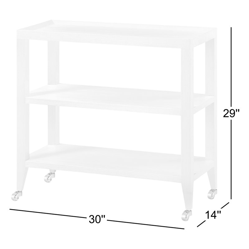 Isadora 30'' W Console Table, Navy Blue