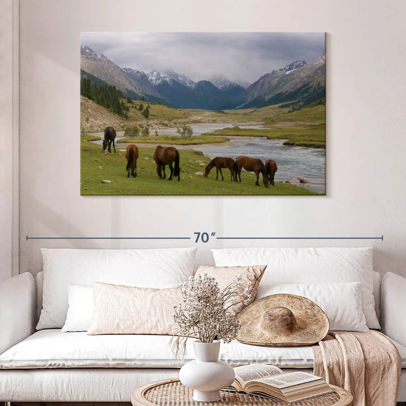 Karakol Horses, 32" H x 48" W
