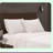 Luxury Soft Microfiber Solid White Sheet Set - 7 Piece Split Garment Wash Pillowcase Set