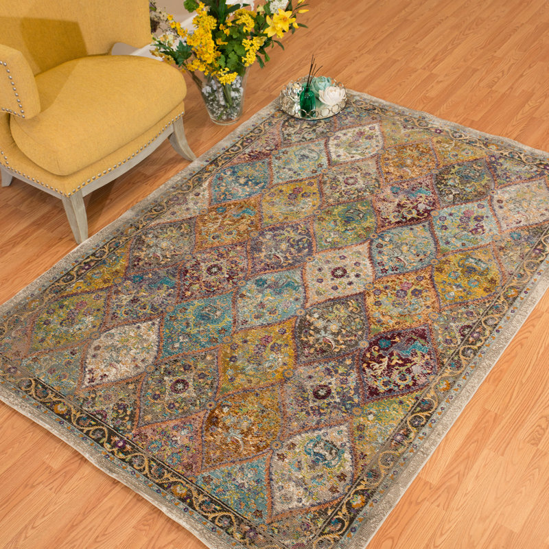 Efa Oriental Indoor Rug, Runner 1'1" x 7'2"