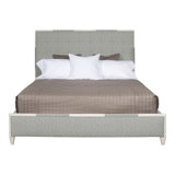  Thom Filicia Home Chatfield California King Upholstered Low Profile Panel Bed