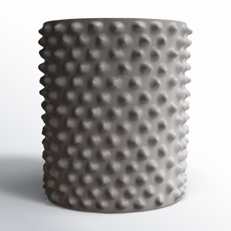 13.78'' Ceramic Table Vase, Greige