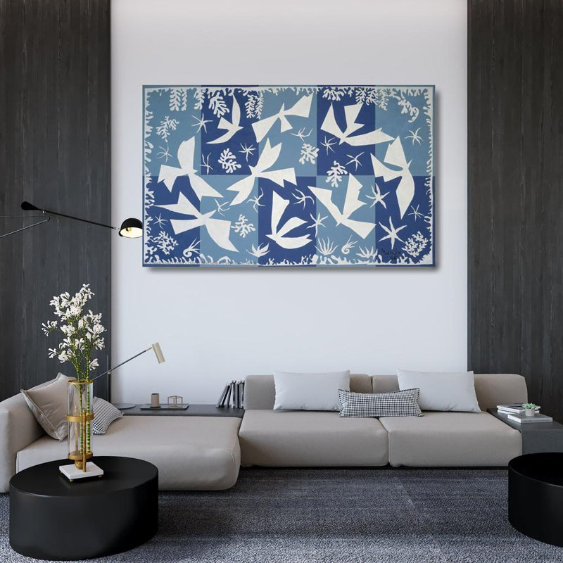 Polynesia, the sky, 30" H x 48" W