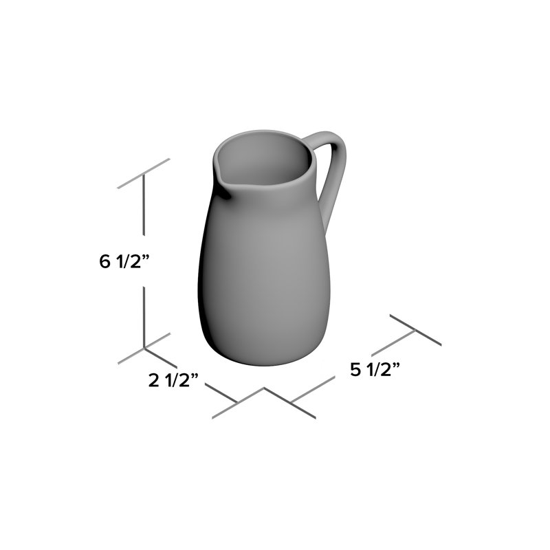 Cypress Grove Stoneware Pitcher