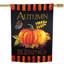 Drapeau extérieur du jardin «Autumn Blessings and Pumpkin»-62929246