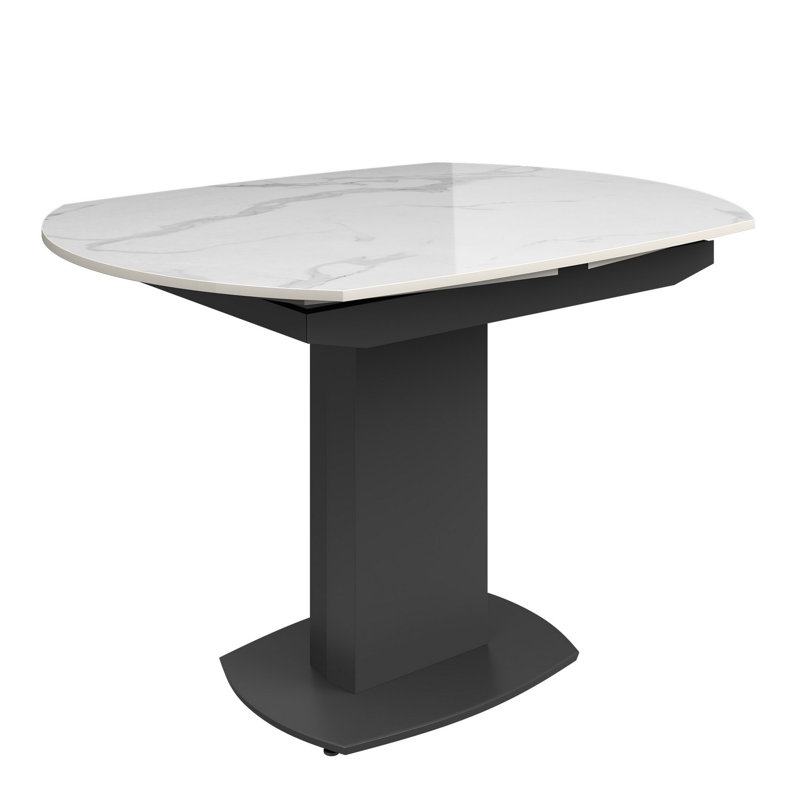 Finnmark 119-179cm Ceramic Swivel Extending Dining Table
