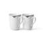 Black Lace Mug Set of 2
