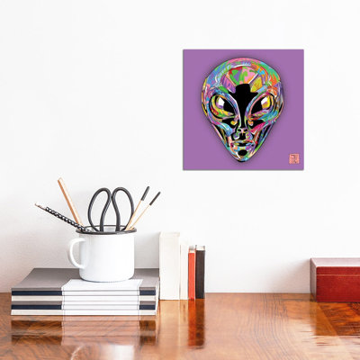 Chrome Alien by TECHNODROME1 - Gallery-Wrapped Canvas Giclée on Canvas