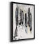 Gray Scribbles I, reproduction encadrée de qualité supérieure - prête à être accrochée-88102272-88102270