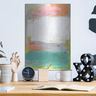 Ivy Bronx 'Lagoon' by Suzanne Nicoll, Metal Wall Art,