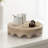Nara Wooden Wavy Round Serving Tray