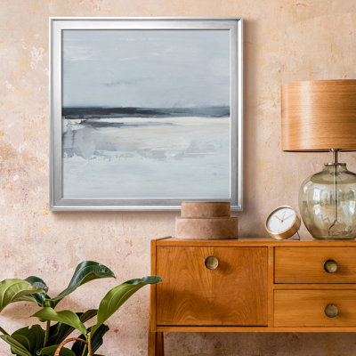 Inky Coastline I-Premium Framed Canvas - Ready To Hang