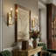 Gamages 2-Light Steel Wall Sconce Candle Wall Light