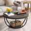 Maissane Floor Shelf Coffee Table with Storage-902725226