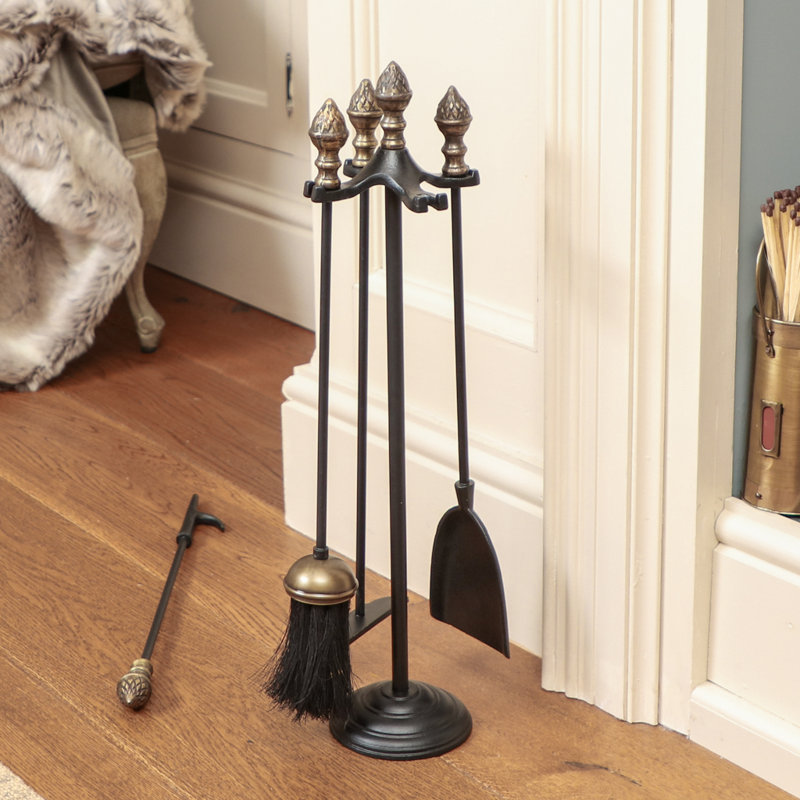 Iron Fireplace Tool Set