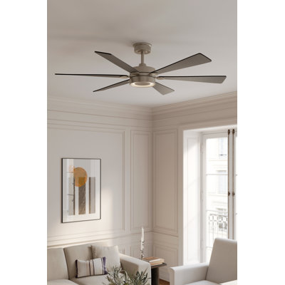 Brenix 60" 5CCT LED Smart Ceiling Fan