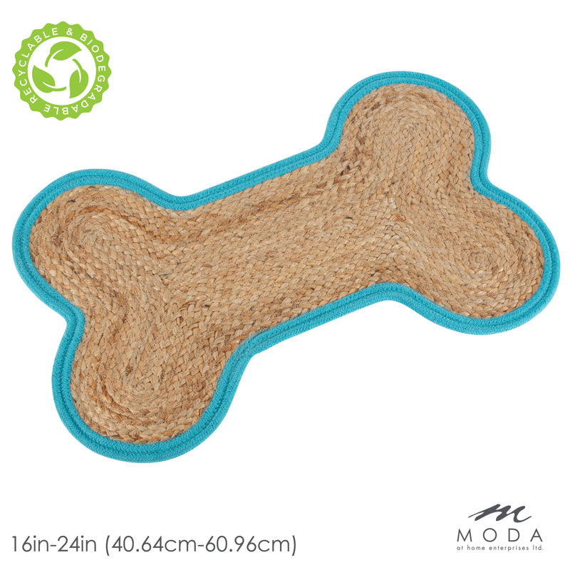 Lit pour animaux P&F, Turquoise, L 24 po x P 16 po x H 1 po