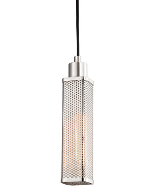 Luminaire suspendu carré / rectangulaire à 1 lumière Gibbs