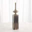 Pedestal Vase-Reactive Silver-Lg