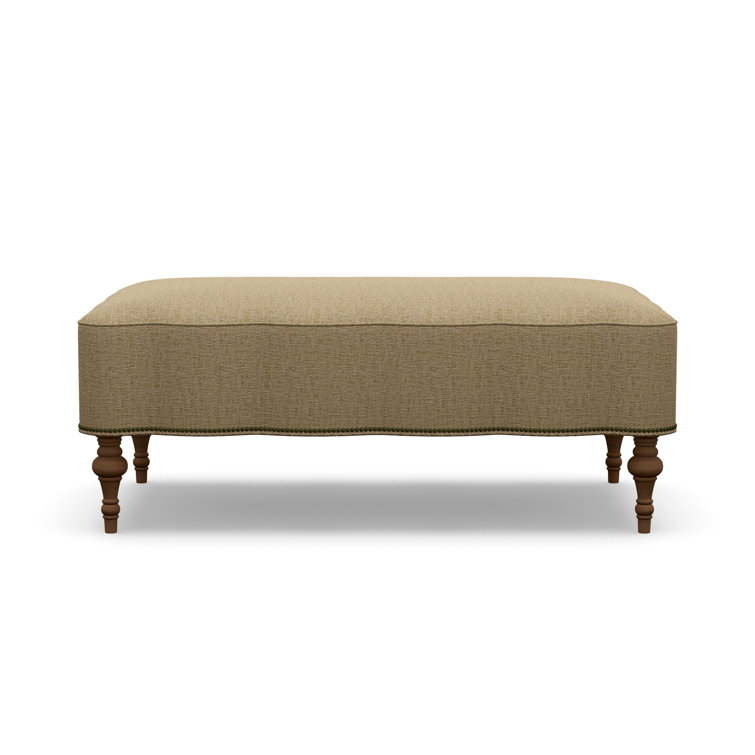 Scalloped Ottoman