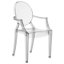 Louis Ghost Outdoor Dining Armchair