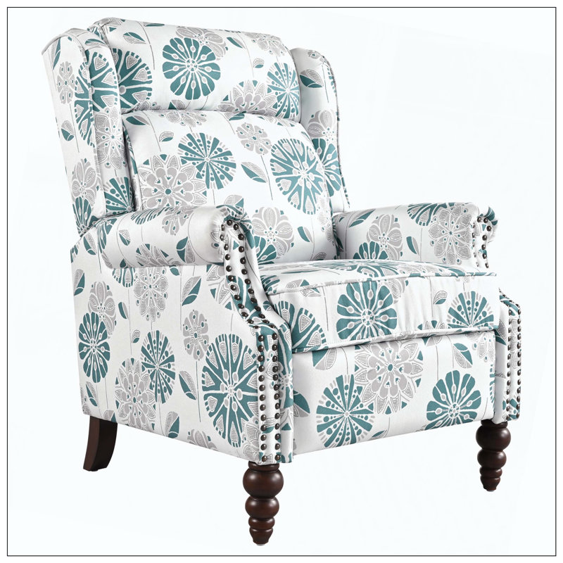 Single Sofa Chair With Sturdy Birch Legs (Gourd-Shaped Front, Bent Rear) For Stability, Ergonomic Comfort With Spacious Wingback And Contoured Backrest