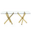 Table de salle à manger Modern Glam