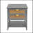 Ossian 2 Drawer Side table,Naturel Rattan,End table,Suitable for bedroom, living room, study-1203804150