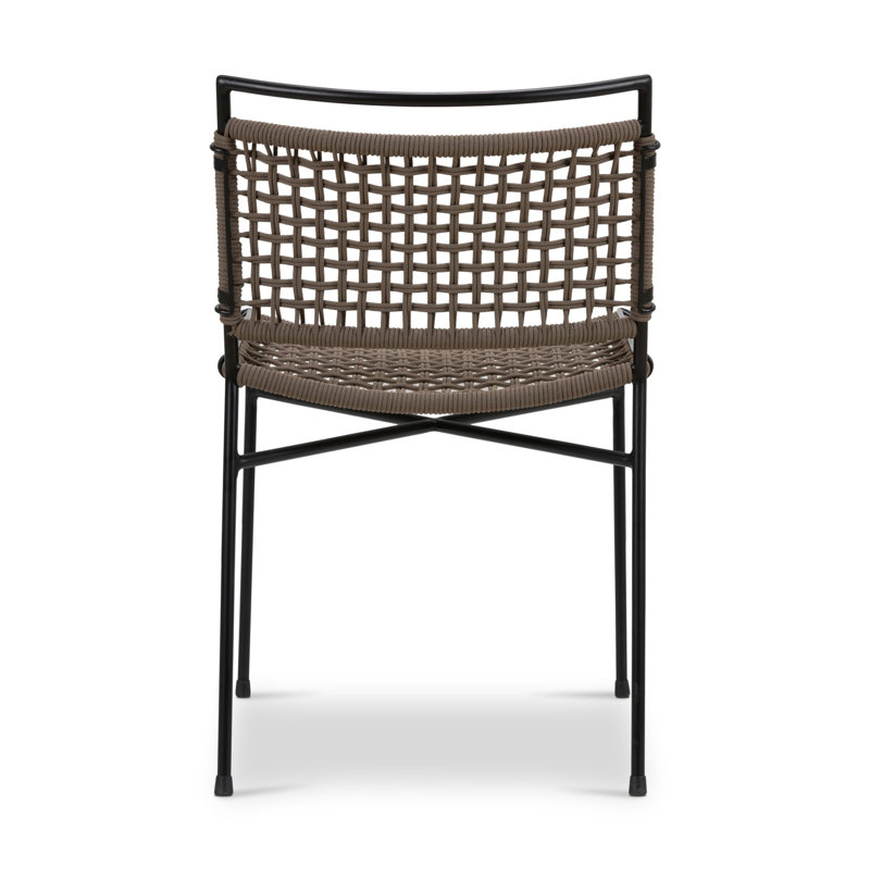 Henn Outdoor Dining Side Chair, Earth