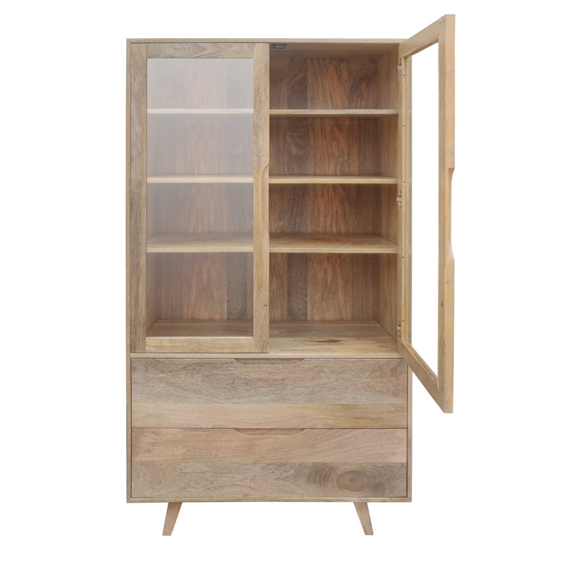 Candida Display Cabinet, Natural