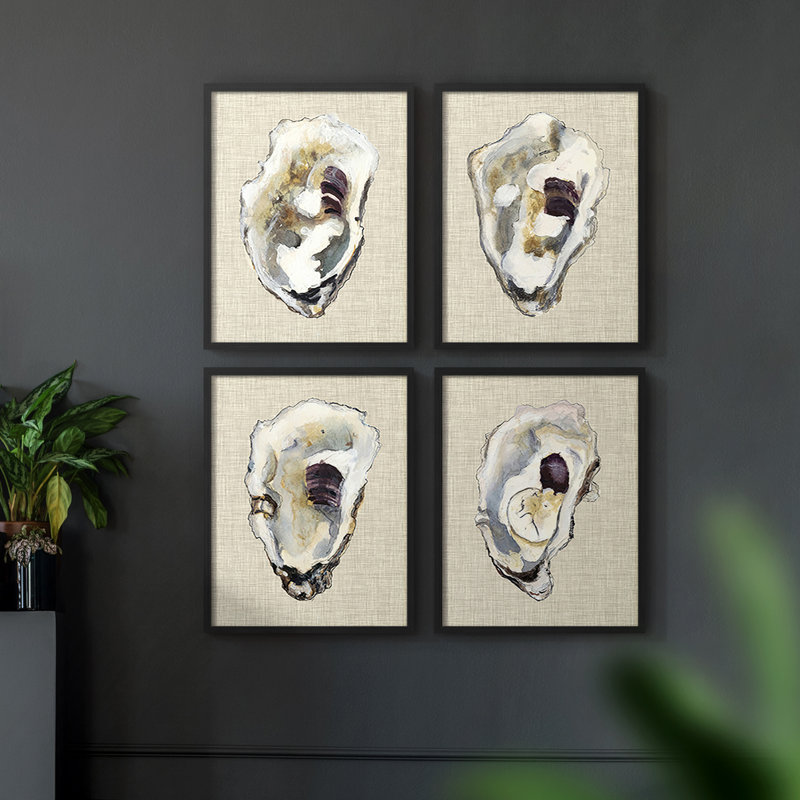 "Triton géant", 4 pièces sur papier, Noir, H 14 po x l 44 po