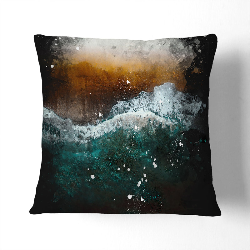 Square Throw Cushion, 55cm H x 55cm W x 20cm D