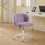 Chaise de bureau avec base en métal-1611645878