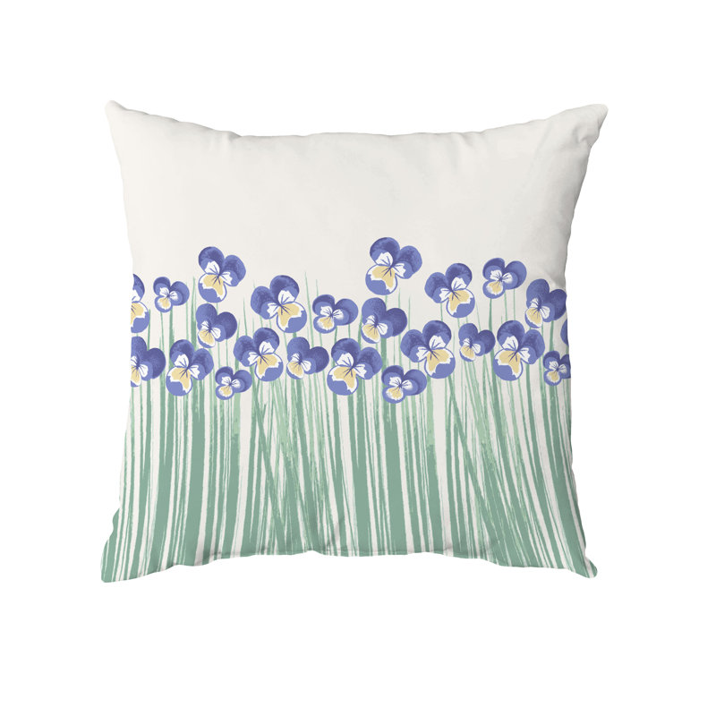 Housse et insert rectangulaires en coton, Violet, 20 po X 20 po