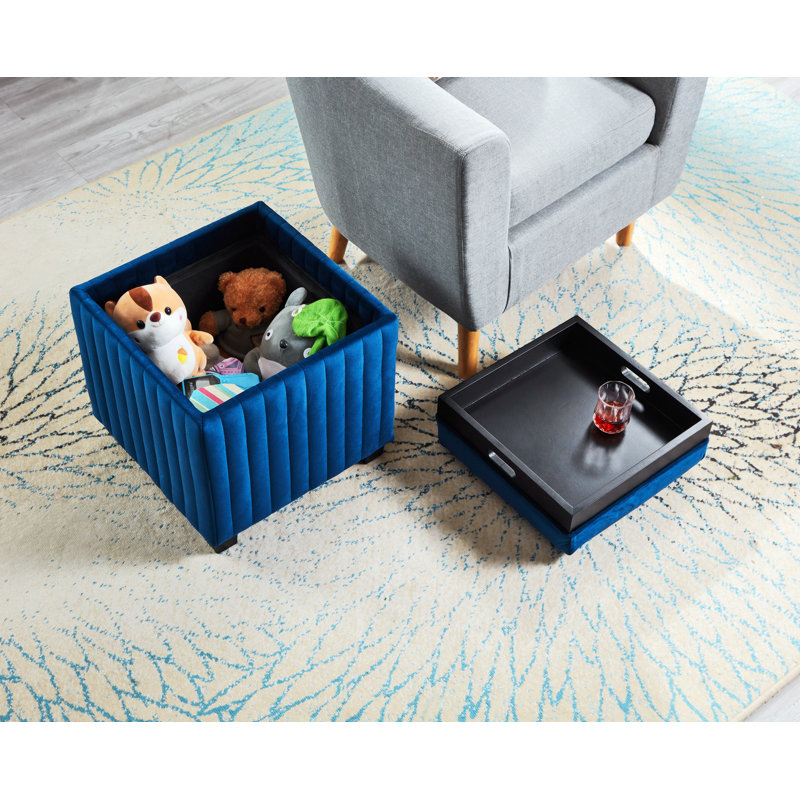 Table de bout Yamisha, Bleu marine
