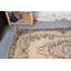 Tapis modernes, tapis rétro, tapis turc, tapis marocain beige, tapis 3,7 x 6,7 pi, tapis tissés à plat