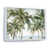 White Floater Framed