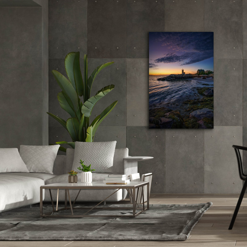«Annisquam Twilight» par Rick Berk, art mural sur toile, H 60 po x l 40 po x P 1,5 po