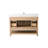 Marissa 48'' Free Standing Single Bathroom Vanity with Engineered Stone Top-1777261471