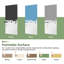 84''H Sliding Barn Door White Primed Paintable Solid+Manufactured Wood Closet Pantry Interior Doors-128604710-128721380