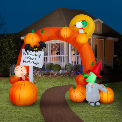 Arche de la citrouille d'Halloween