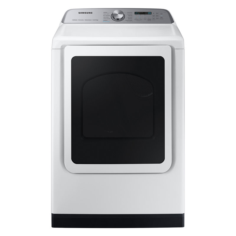 Samsung 7.4 Cubic Feet High Efficiency Natural Gas Dryer with Steam Dry, White