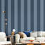 Ornamenta Collection Wide Stripe Wallpaper Roll-417843685