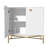 2 Door Locker Accent Cabinet