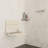 INVISIA SerenaSeat Pro Stainless, 26" Width, Light Stain, Polished Chrome Frame