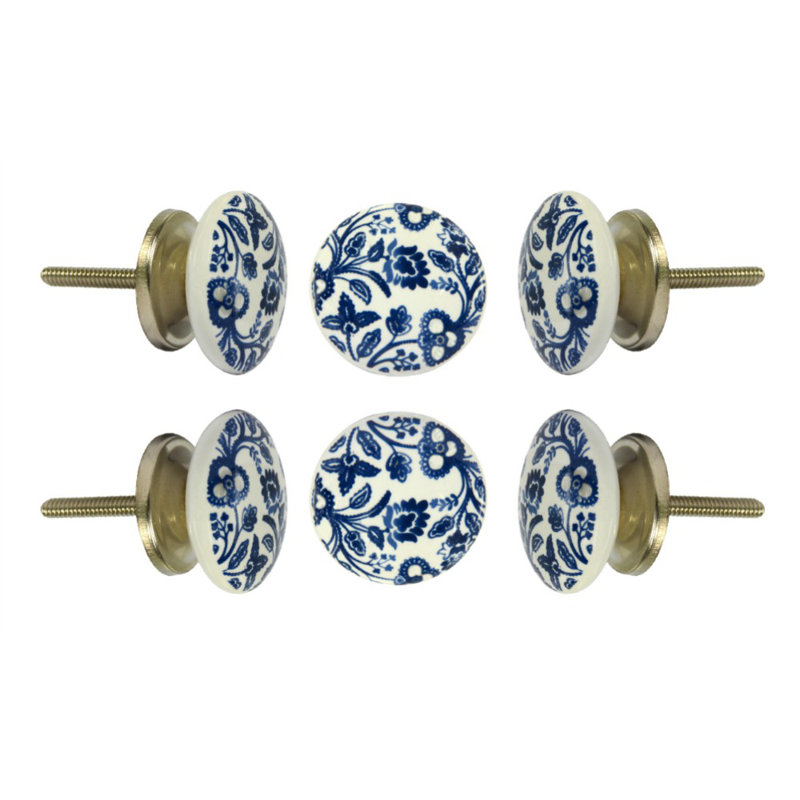 Beckenham Oversized 1.6" Diameter Mushroom Knob Multipack