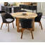 Endless Outdoor Round Teak Dining Table-1604577000