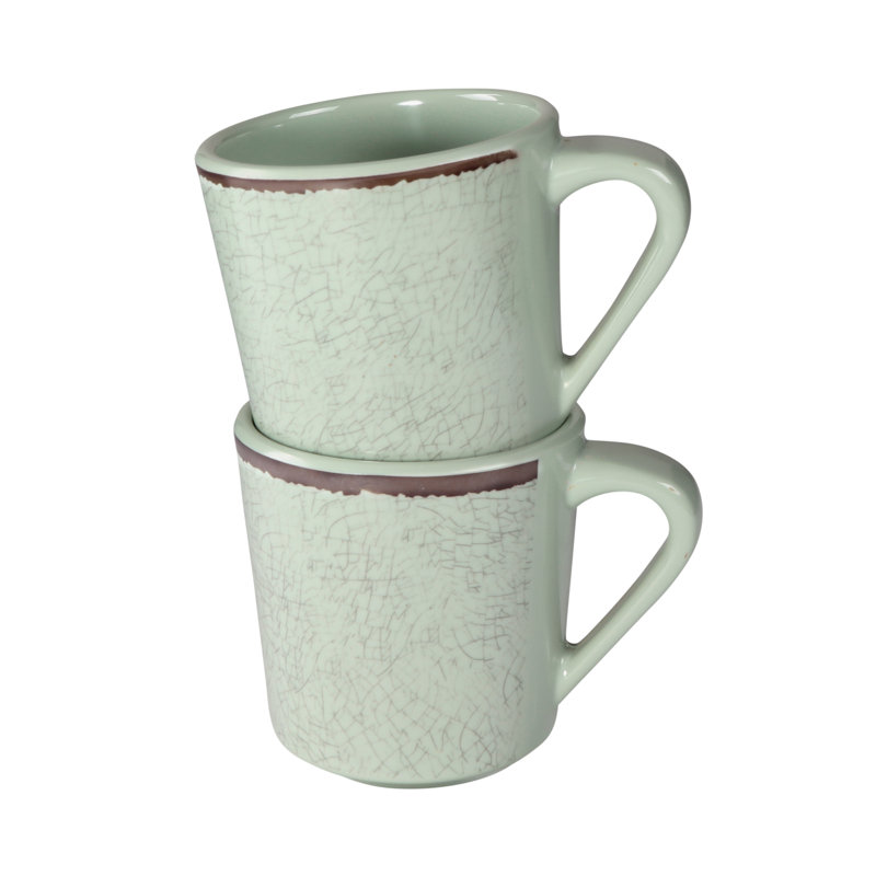 Mojave Melamine Coffee Mug, Hemlock, 14 oz
