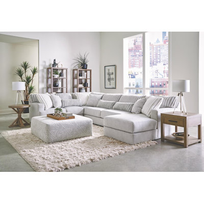 Rovelli Upholstered U-Shaped Sectional Right Hand Facing